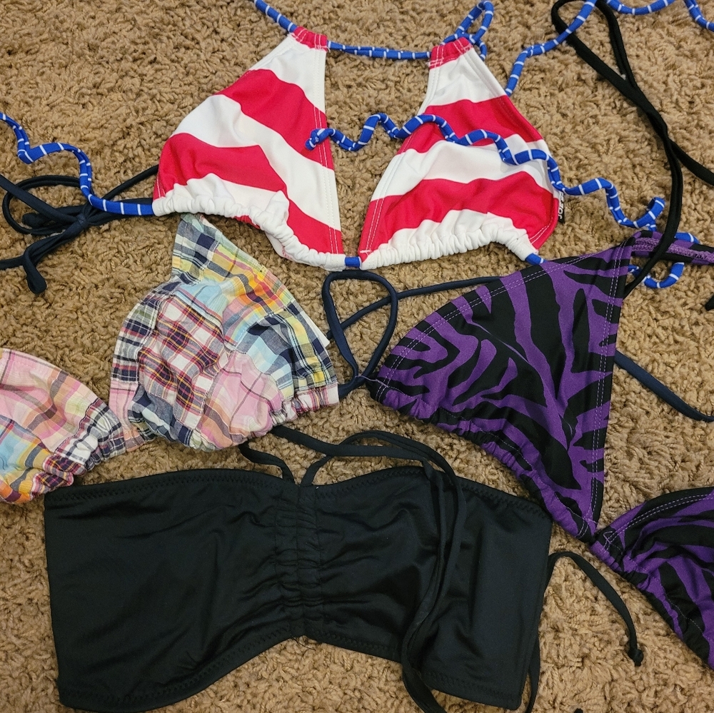 Bikini Tops ..set of 4